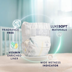 Pampers Pure Baby Diapers, Size 3 (16-28 lbs), 168