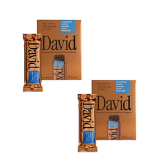 David Bronze Cookie Dough Caramel Flavored High Protein Bars | 8 Pack