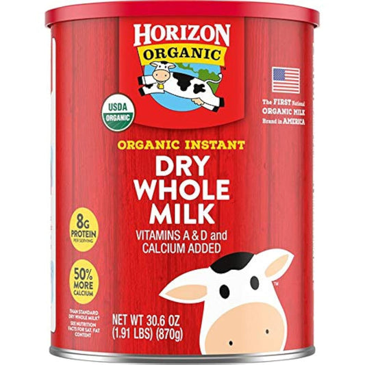 Horizon Organic Instant Dry Whole Milk 30.6 oz. Canister