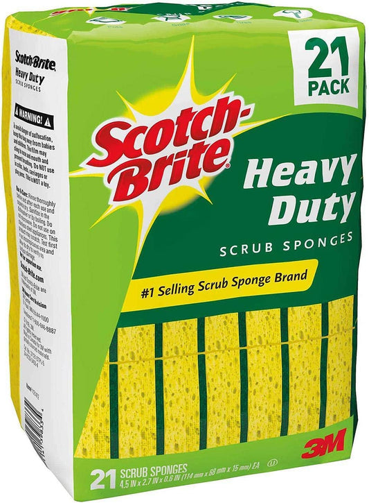 Scotch-Brite(R) Heavy Duty Scrub Sponge (21ct.) by Scotch-Brite