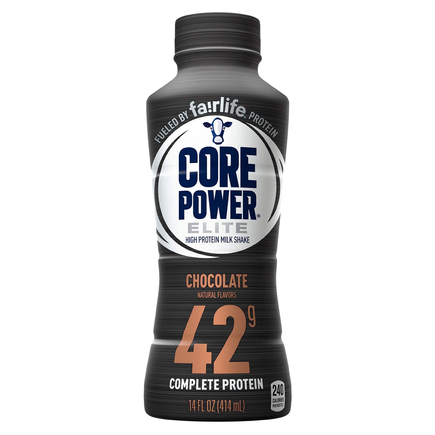 Core Power by fairlife Elite High Protein (42g) Milk Shake, 14 fl oz bottles, (Pack of 12) (Chocolate)