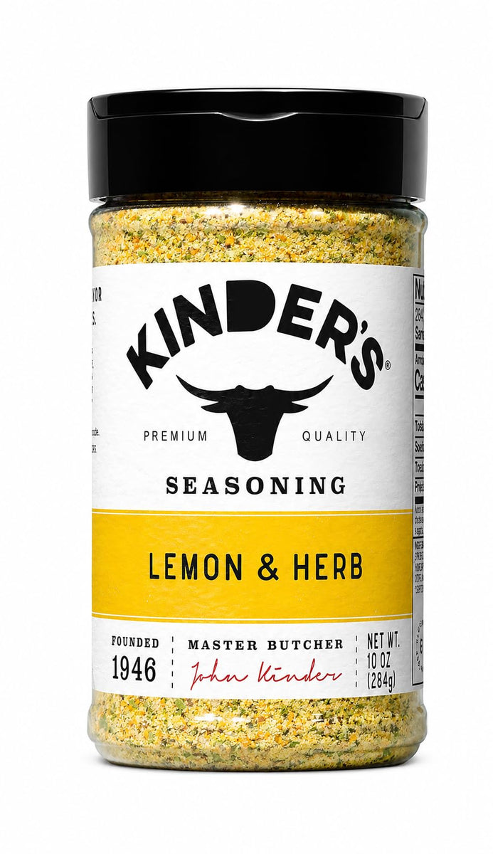 Kinders Lemon & Herb Seasoning, 10 oz
