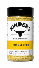 Kinders Lemon & Herb Seasoning, 10 oz