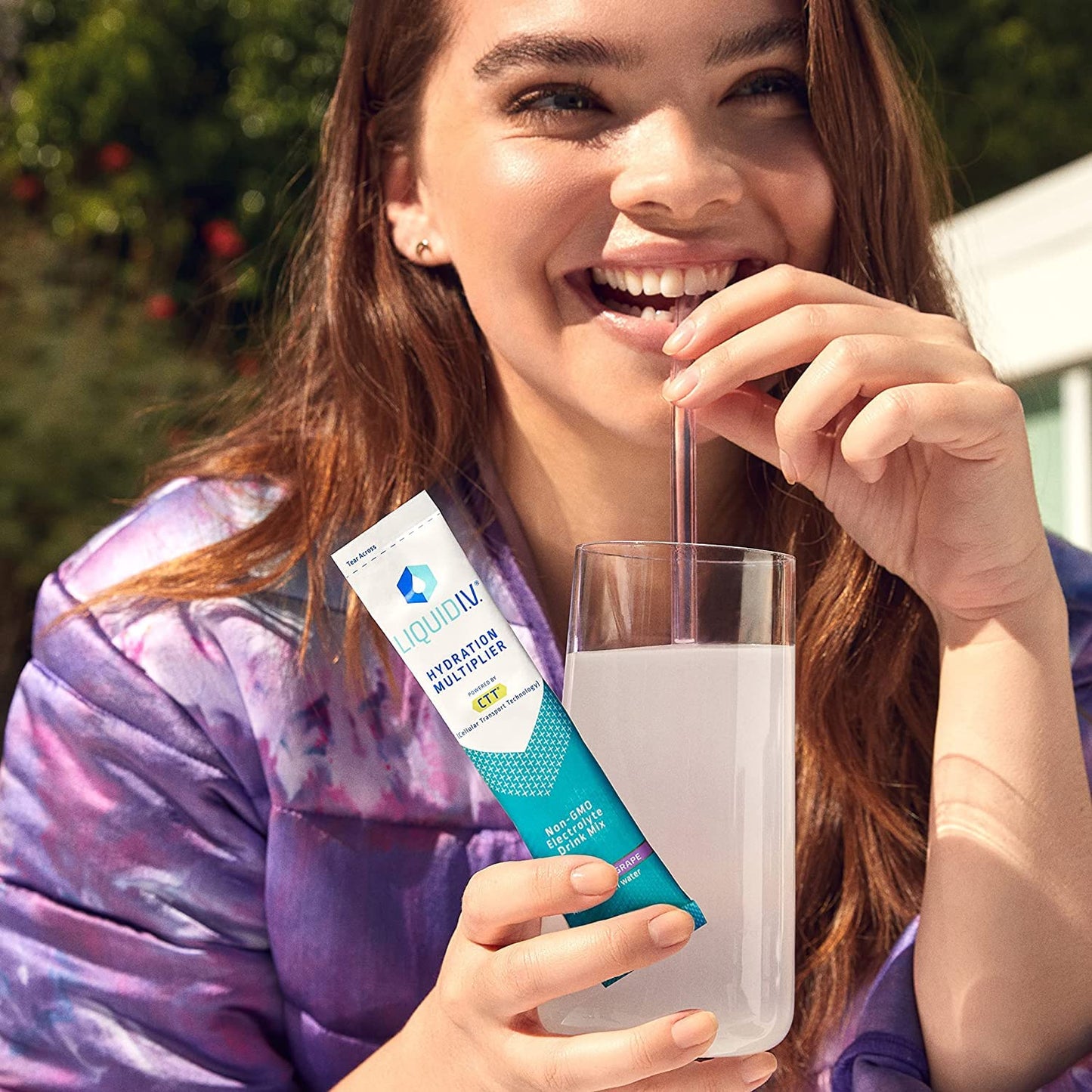 Liquid I.V. Hydration Multiplier - Concord Grape - Hydration Powder Packets | Electrolyte Drink Mix | Easy Open Single-Serving Stick | Non-GMO | 48 Sticks