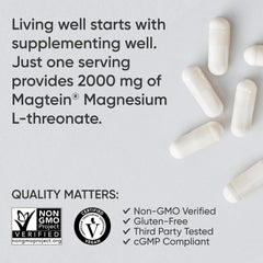 Sports Research Magnesium L-Threonate, 120 Capsules