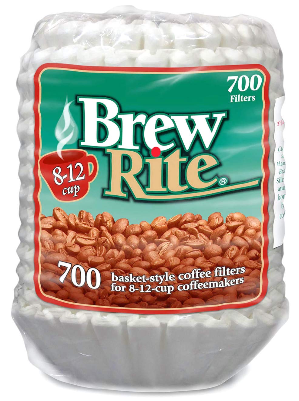 Brew Rite Coffee Filter - 700 Count (2 Pack)