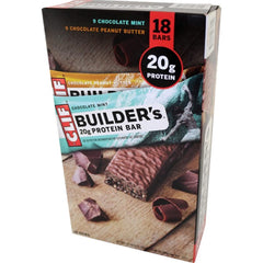 Clif Builder's Chocolate Protein Bar, 2.4 oz., 18 Bars/Box (220-00543)