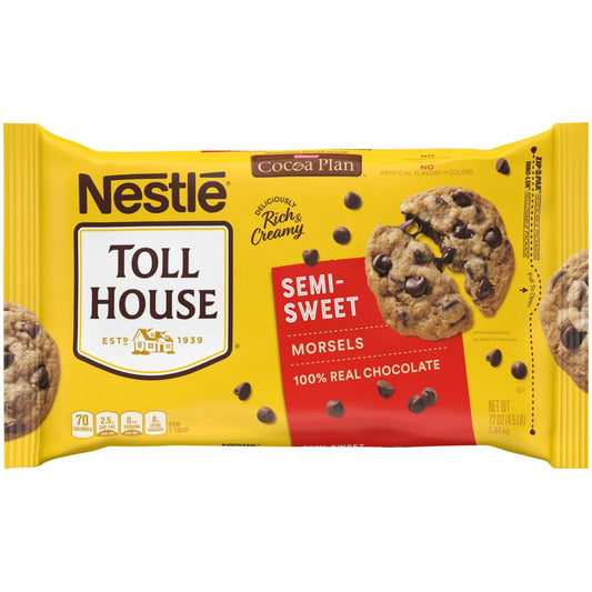 Nestlé Chocolate Morsels - 72 Oz. Bag