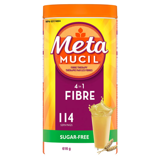 Metamucil Smooth Texture Fibre, Unflavoured - Sugar Free, 660g,Powder,14256 units