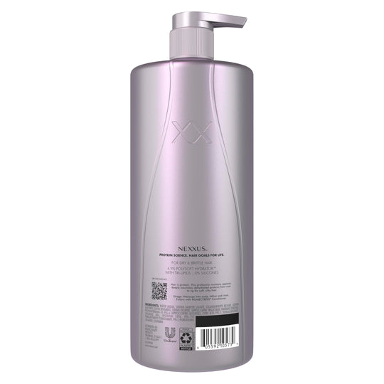 Nexxus Therapee Shampoo for Ultimate Moisture for Dry Hair Powered by POLYSOFT HYDRATOR Technology with Tri-lipids 33.8 oz