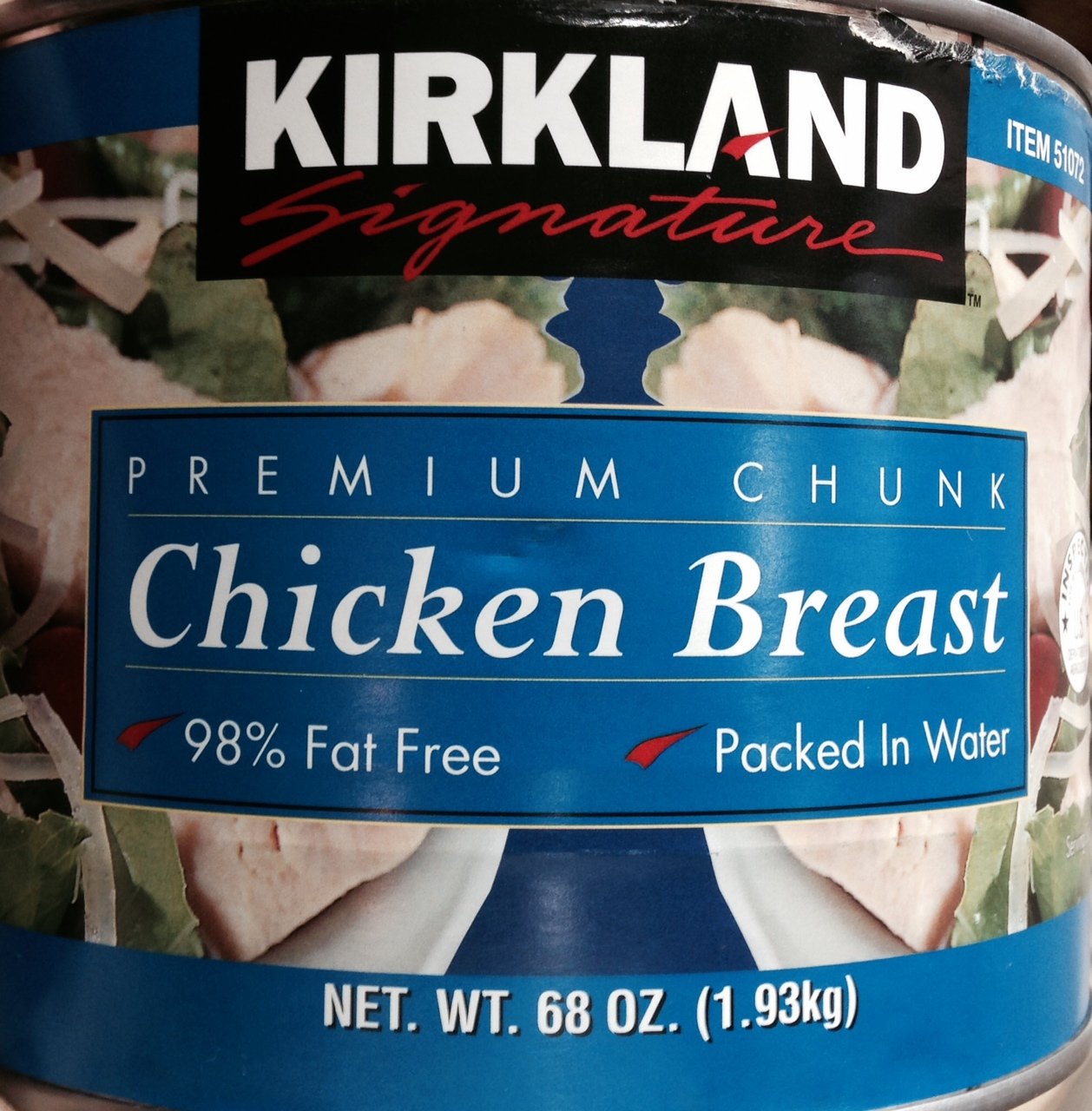 Premium Chunk Chicken Breast 68 Oz. Total