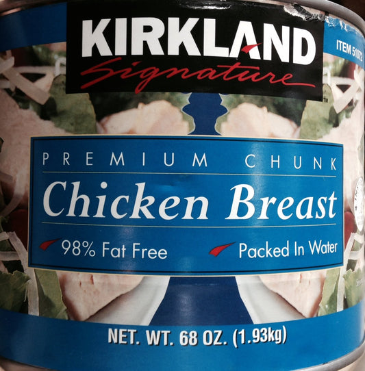 Premium Chunk Chicken Breast 68 Oz. Total