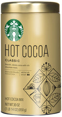 Starbucks Classic Hot Cocoa, 30 Ounce (Pack of 2)