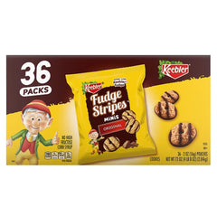 Keebler Fudge Stripes Mini Cookies, 36 ct