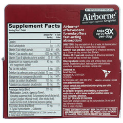 Airborne Very Berry, 10 Effervescent Tablets Each (Pack of 12)