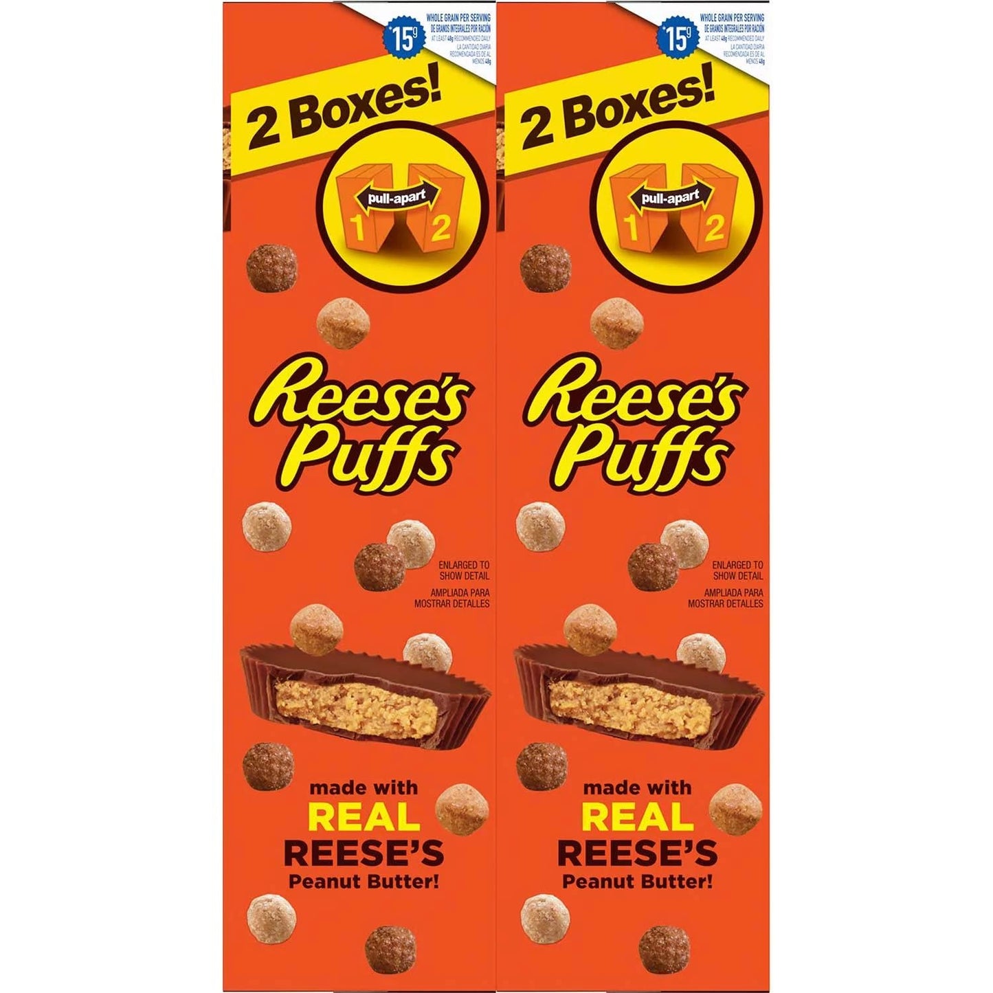 Reese's Puffs Peanut Butter Chocolate Cereal (51.4 Ounce)