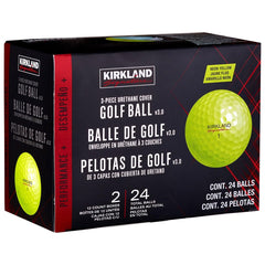 KIRKLAND Signature Golf Ball v3.0, 3-Piece Urethane Cover, 24 Count