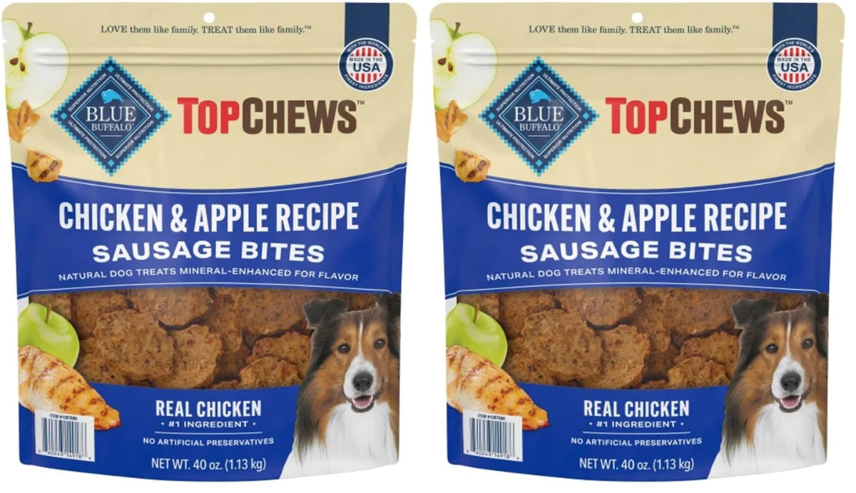 BANRIN Top Chews Chicken & Apple Recipe, 40 Ounce (Pack of 2)
