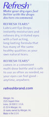 Refresh Tears Lubricant Eye Drops (4 x .5 fl oz and 1 x .17 fl oz. bottles)