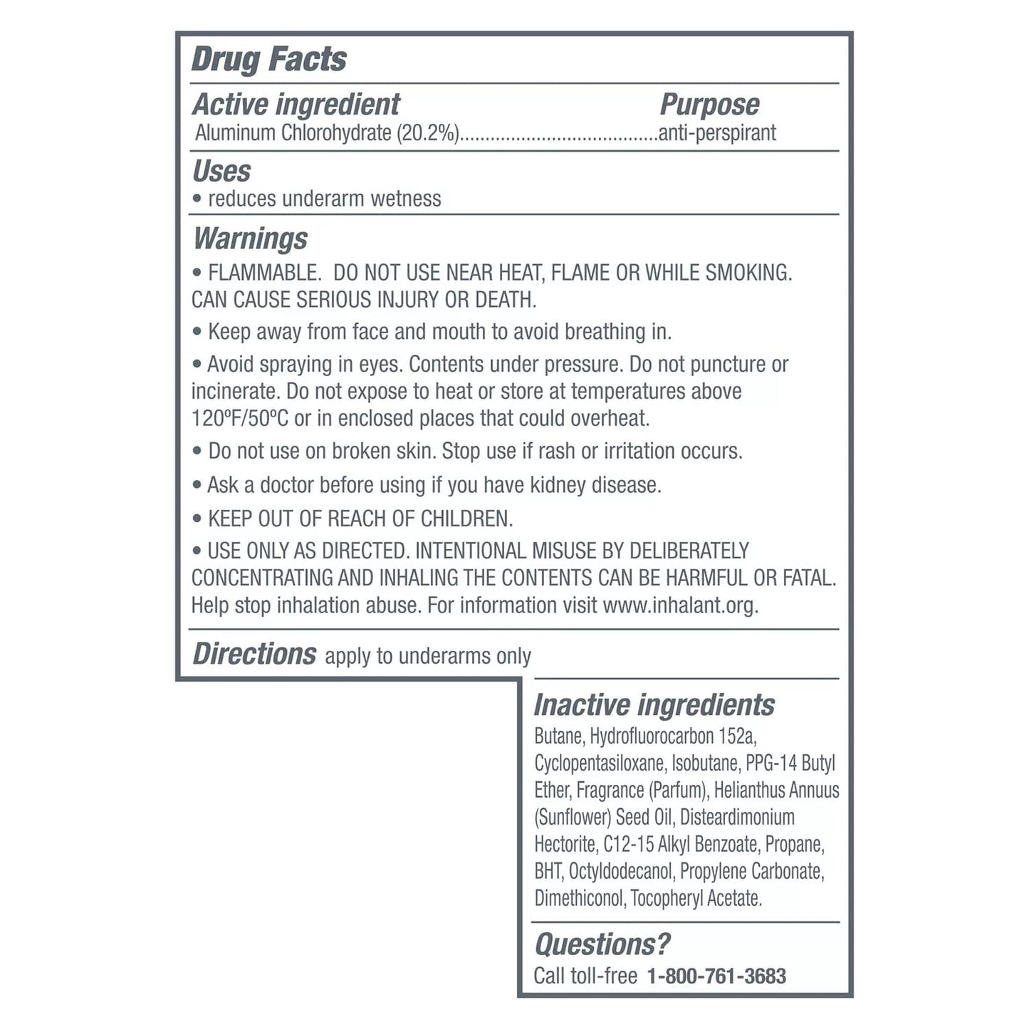 Dove Womens Invisible Dry Spray Antiperspirant Deodorant, 4.8 Ounce (Pack of 3)