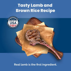 Natural Adult Lamb & Brown Rice Dry Dog Food by Blue Buffalo