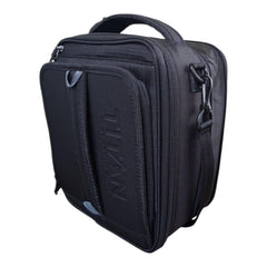 Titan by Arctic Zone Expandable Lunch Box – Insulated, Crush-Resistant Cooler with 2 Ice Walls & Leak-Proof Lining – Meal Prep Bag with Strap & Container for Work & Travel | Black (Black)