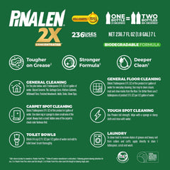 PINALEN 2X Concentrated Multipurpose Cleaner, Fresh Pine, 236 Fluid Ounce