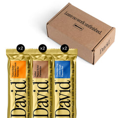 David Variety Pack Protein Bars | 28g Protein | 6 Pack