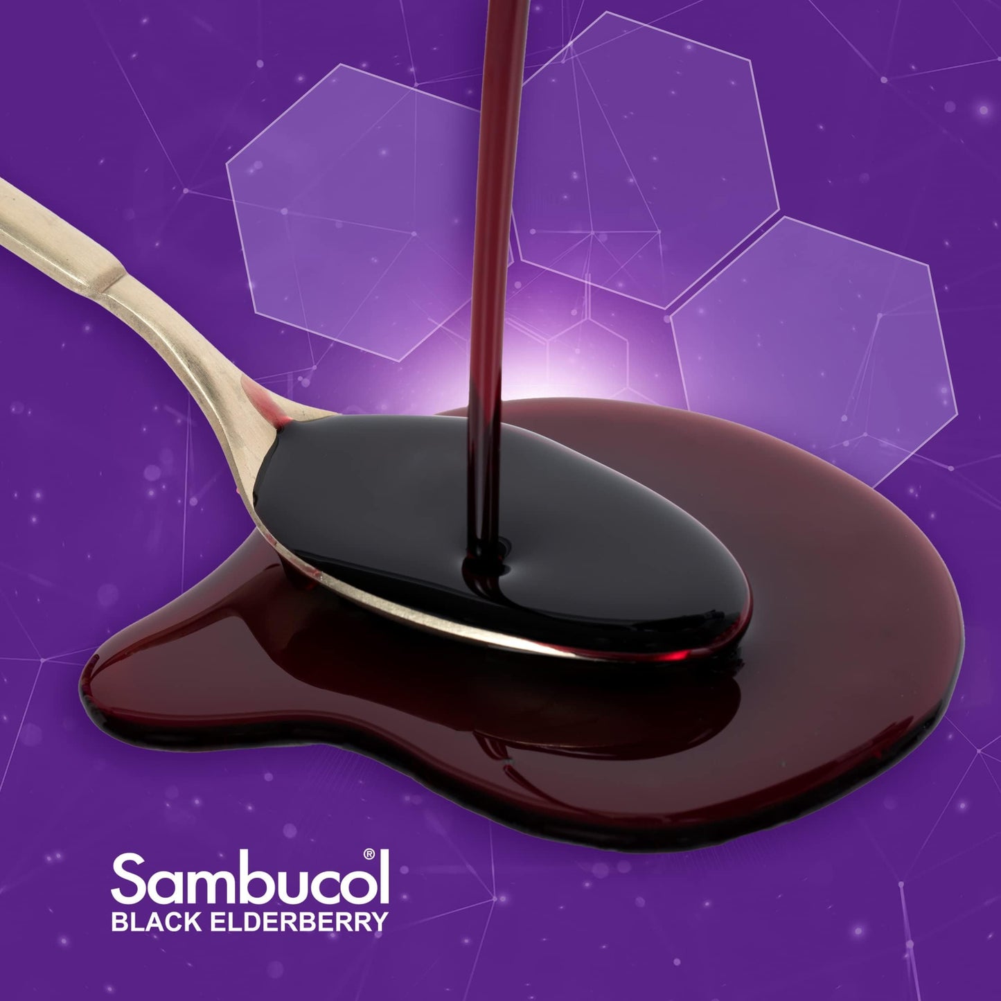 Sambucol Black Elderberry Syrup - Advanced Immune Support Supplement, Sambucus Elderberry Syrup for Kids & Adults, High Antioxidants, Gluten-Free, Vegan, Kosher, Naturally Flavored - 16.9 Fl Oz