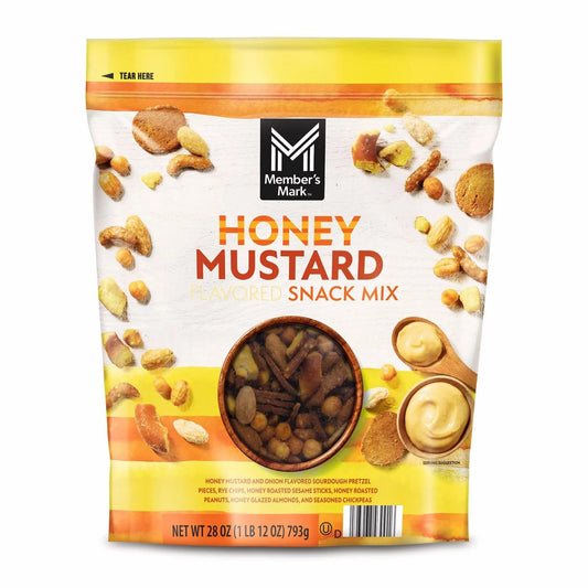 Member's Mark Honey Mustard Flavored Snack Mix, 28 Ounce