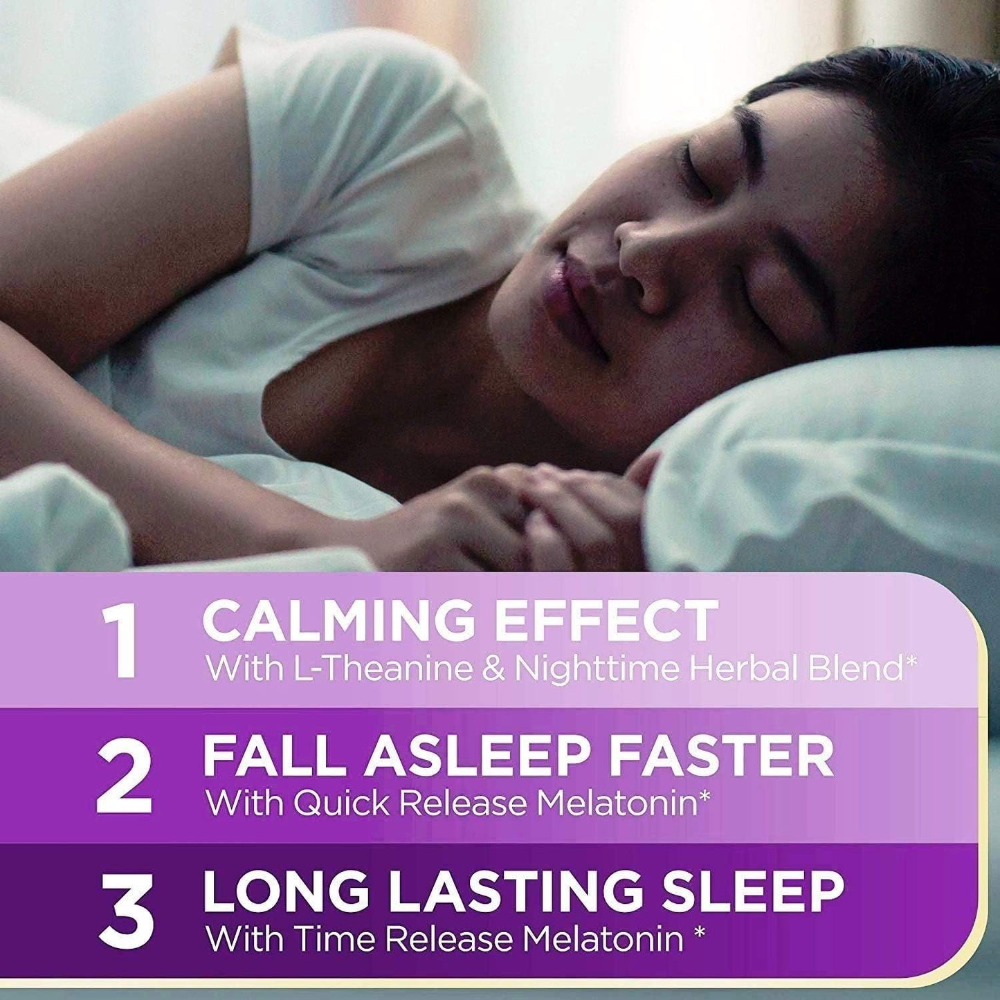 Nature's Bounty Sleep3 10mg. Melatonin, 120 Tablets