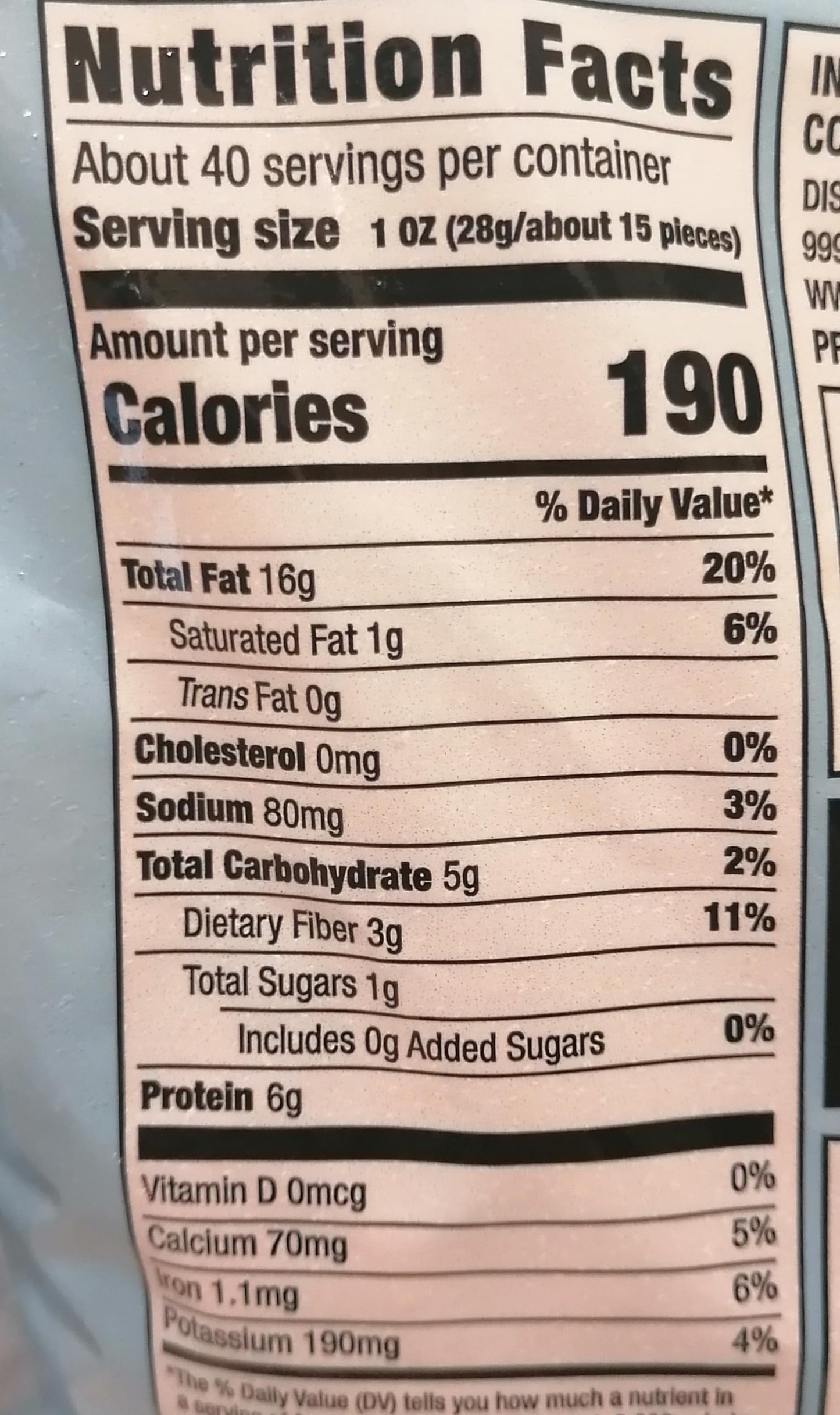 Kirkland Signature Roasted Almonds with Sea Salt 40 oz (2.5 LB) Packed With HealthEmpire LLC Poly Bag (2bags)