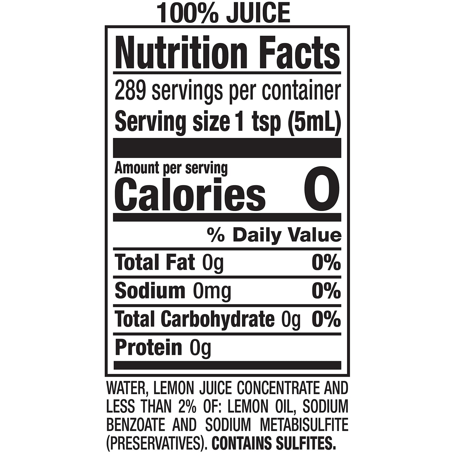 ReaLemon 100 Percent Lemon Juice, 48 fl oz bottle (Pack of 8)