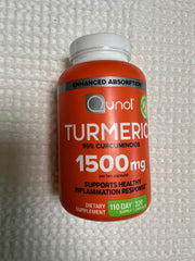 Qunol Turmeric 1500mg Capsules