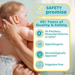 Pampers Pure Baby Diapers, Size 3 (16-28 lbs), 168