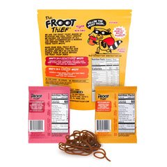 The FROOT Thief Real Fruit Snack Whips BIG Variety Pack, Nut Free, Individual Bags for Kids School Lunches, 10xStrawberry, 10xMango