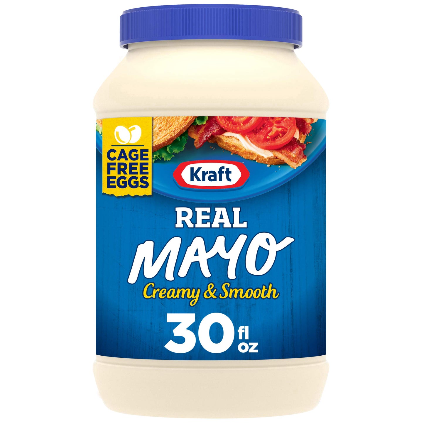 Kraft Mayo Real Mayonnaise (30 Oz Jars, Pack of 2)
