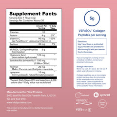 Vital Proteins Professional Bioactive Collagen Complex Skin Hydration & Antioxidant Support, 6.5oz