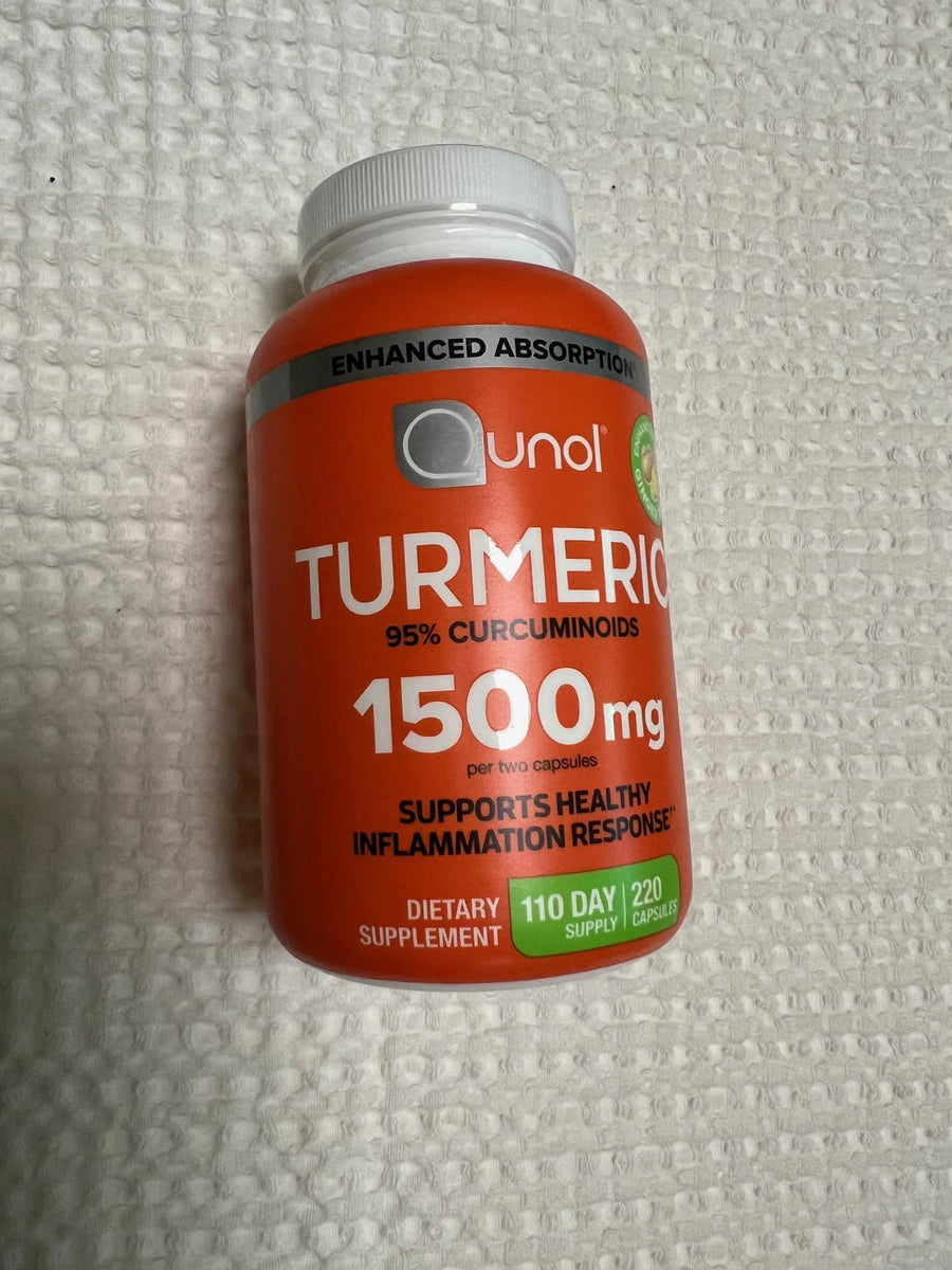 Qunol Turmeric 1500mg Capsules