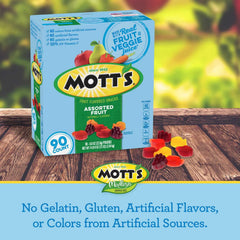 Mott's Medley Assorted Fruit Flavored Snacks (90 ct.), 0.875 oz