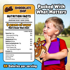 Snakkidz Organic Granola Bars, Variety Pack, Seed oil free, 45 Bars