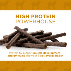 Dog's Delights Chewy Lamb Sticks, 1.25kg, Dog Treats