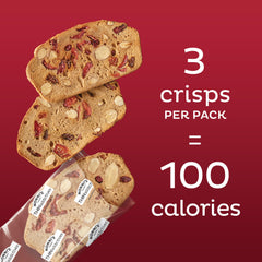 Nonni's THINaddictives Cranberry Thin Cookies with Real Fruit, 25 Packs