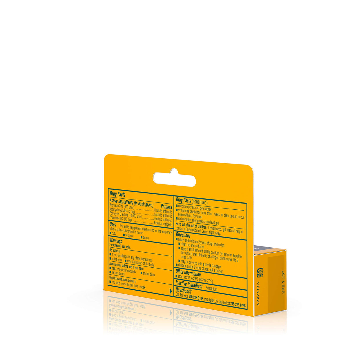 Neosporin + Maximum-Strength Pain Relief Dual Action Ointment, First Aid Topical Antibiotic & Analgesic Ointment for 24-Hour Infection Protection with Bacitracin Zinc & Pramoxine HCl.5 oz(Pack of 7)