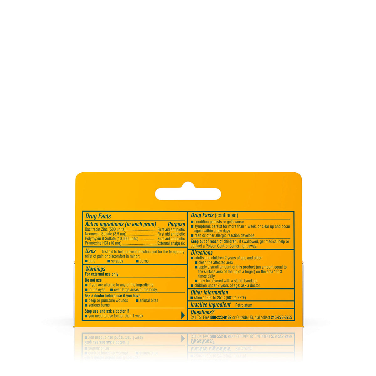 Neosporin + Maximum-Strength Pain Relief Dual Action Ointment, First Aid Topical Antibiotic & Analgesic Ointment for 24-Hour Infection Protection with Bacitracin Zinc & Pramoxine HCl.5 oz(Pack of 7)