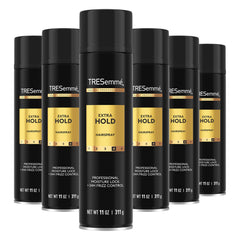 TRESemm TRES Two Hair Spray 6 Count Extra Hold for Maximum Hold thats Never Sticky or Stiff Humidity Resistant Hairspray that Sprays on Dry 11 oz