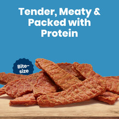 Blue Buffalo Nudges Chicken Jerky Bites Natural Dog Treats, Tender & Meaty Dog Snacks, Healthy Reward or Training Treat, Made in the USA with Real Chicken, No Artificial Preservatives, 16 oz.