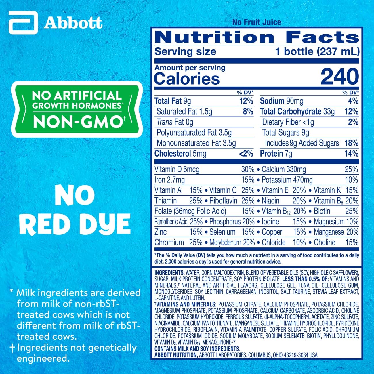 PediaSure Grow & Gain With Immune Support, Kids Protein Shake, 27 Minerals & Vitamins for Kids, 7g Protein, Helps Kids Catch Up On Growth, Non-GMO, Gluten-Free, Strawberry, 8-fl-oz Bottle, Pack of 24