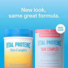 Vital Proteins Collagen Peptides for Women - 20g Hydrolyzed Collagen, Vitamin C, Hyaluronic Acid, Reduce Fine Lines & Wrinkles, Verisol & Holimel - Skin Complex Supplement, Unflavored 11.9oz Powder