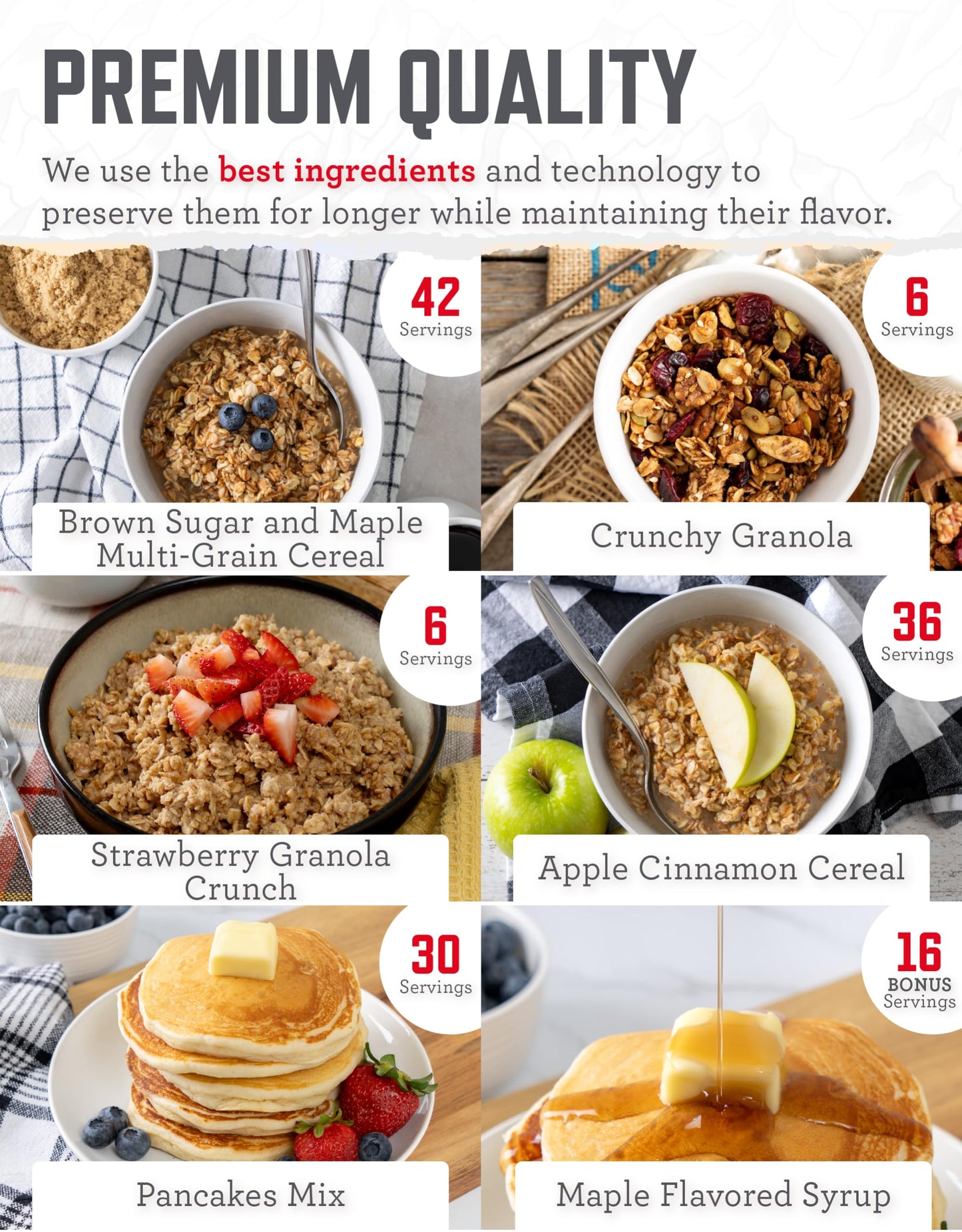 READYWISE- Emergency Food Supply, 360 Servings, 3 Buckets, MRE, Freeze Dried Food, Survival, Hiking, Adventure, Camping Essentials, 25-Year Shelf Life